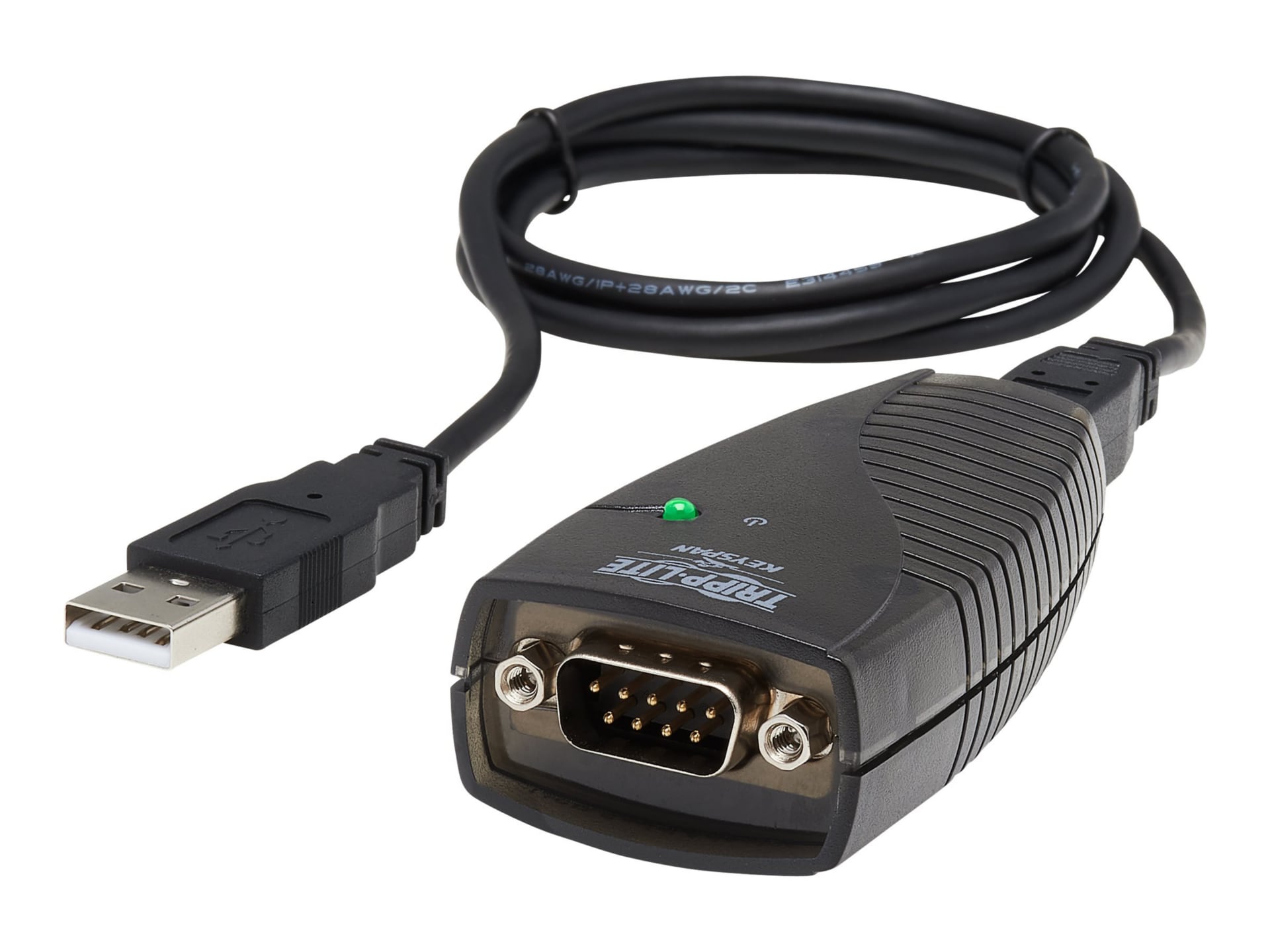 Tripp Lite Keyspan High Speed USB to Serial Adapter 3ft USB Cable TAA ...