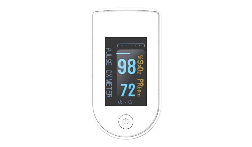 Aluratek ADPM01F - pulse oximeter - white