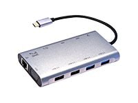 SMK-Link Electronics VP6950 - docking station - USB-C - VGA, 2 x HDMI - 1GbE