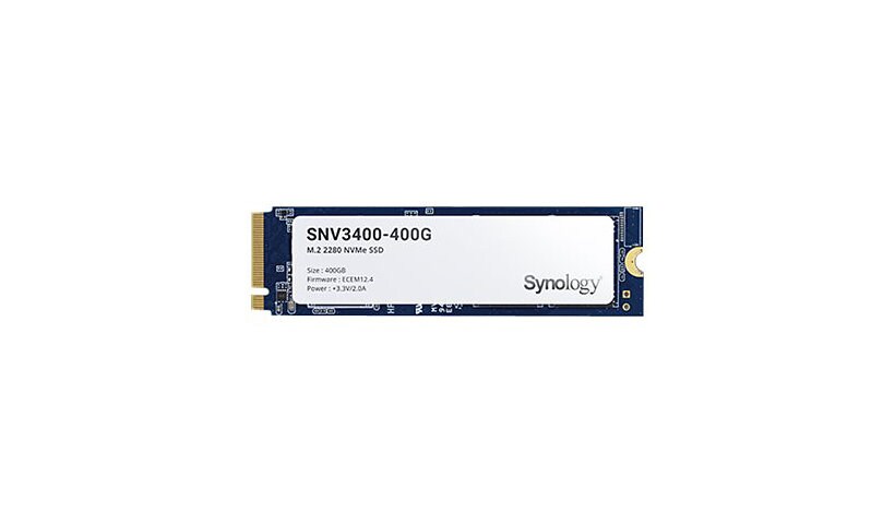 Synology SNV3400-400G - solid state drive - 400 GB - PCI Express 3.0 x4 (NV