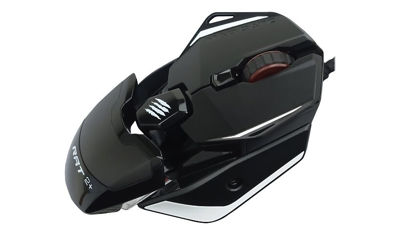 Mad Catz The Authentic R.A.T. 2+ - mouse - USB - black