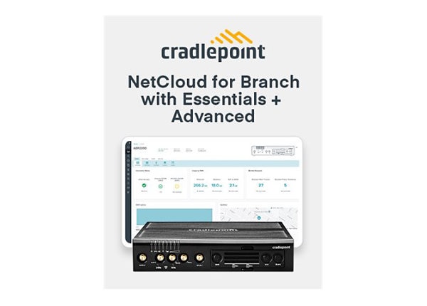 Cradlepoint 3-Year NetCloud Essentials for Mobile Router
