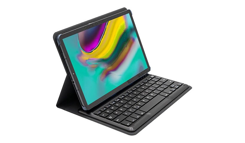Samsung Book Cover Keyboard GP-FBP615TGB - keyboard and folio case - black