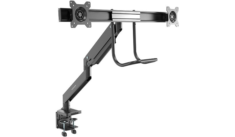 StarTech.com Desk Mount Dual Monitor Arm - Ergonomic VESA Mount 32in - Full Motion Crossbar Handle
