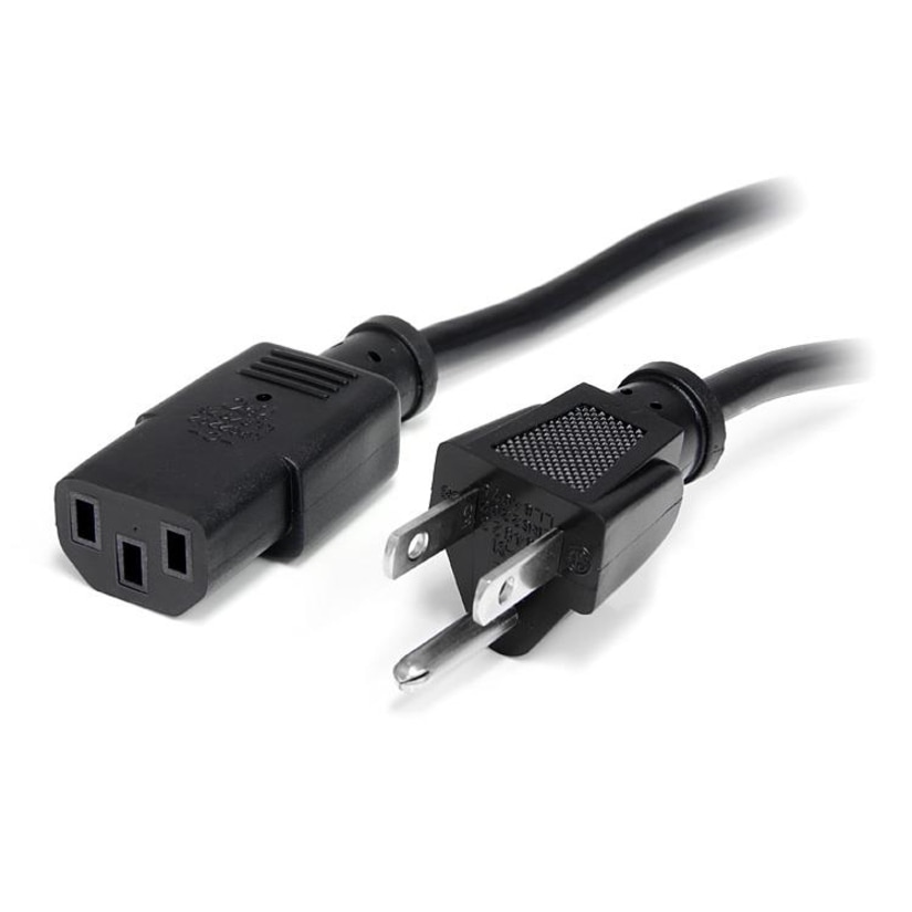 Thumbnail 5 of 7 for StarTech.com 10ft (3m) Computer Power Cord, NEMA 5-15P to C13, 10A 125V, 18AWG, 10 Pack, Replacement PC Power Cord