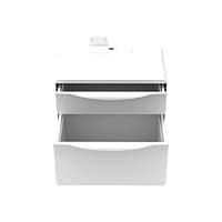 JACO Drawer System - ClearView Cabinet, Dual with one 3 Inch and one 7 inch Drawer, Side Open, Non-Locking Drawers. -