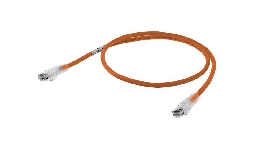 Hubbell NEXTSPEED HC6 - patch cable - 10 ft - orange