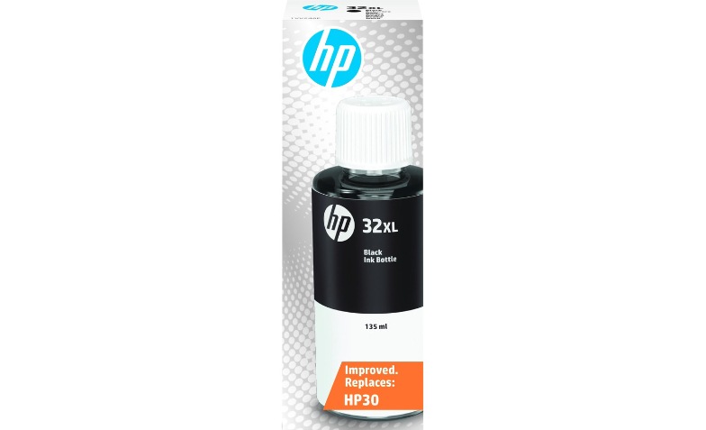 HP 32XL 135-ml Black Original Ink Bottle, 1VV24AN - 1VV24AN