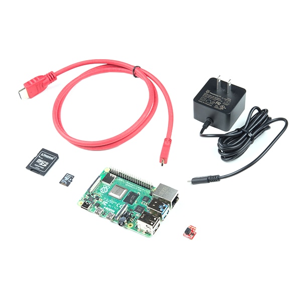 Teq SparkFun Raspberry Pi 4 Basic Kit - 4GB