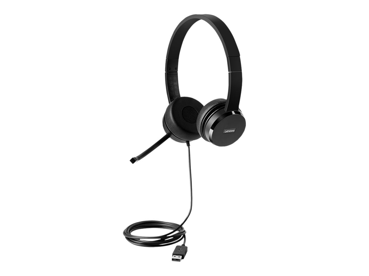 Lenovo 100 Stereo USB Headset