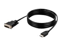 Belkin Secure KVM Video Cable - adapter cable - HDMI / DVI - TAA Compliant - 10 ft