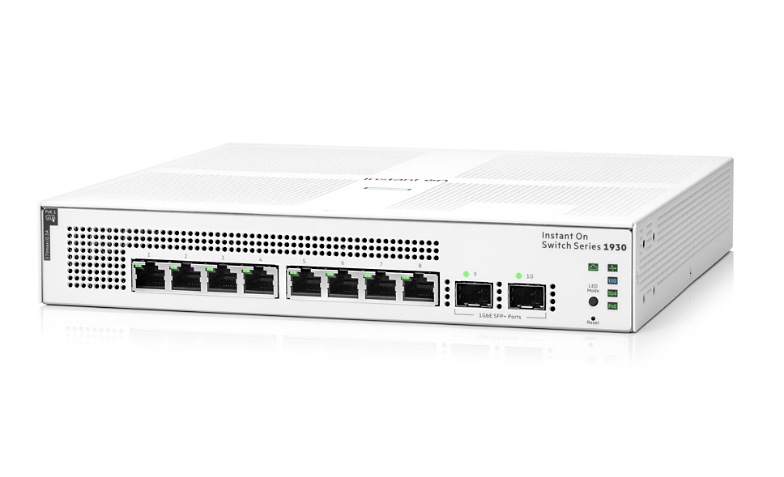 HPE Networking Instant On 1930 8G Class4 PoE 2SFP 124W Switch