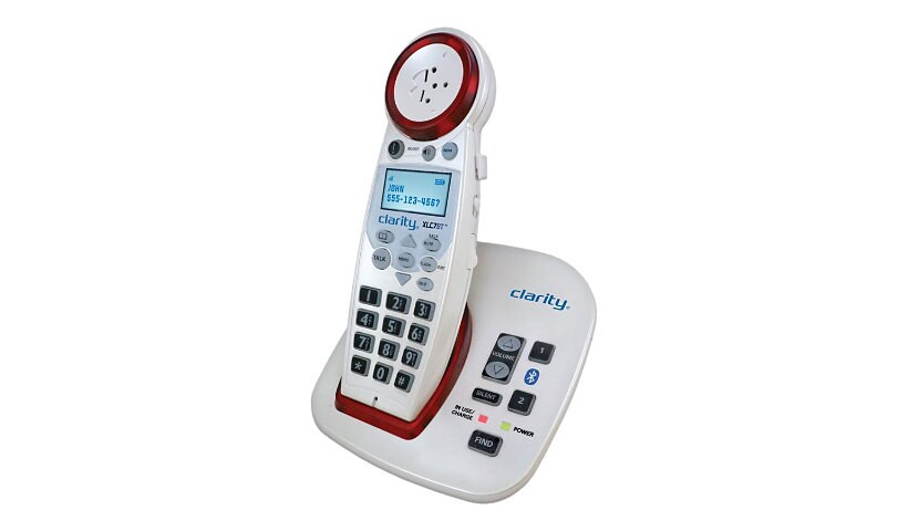 Clarity XLC7BT - cordless phone - with Bluetooth interface with caller ID