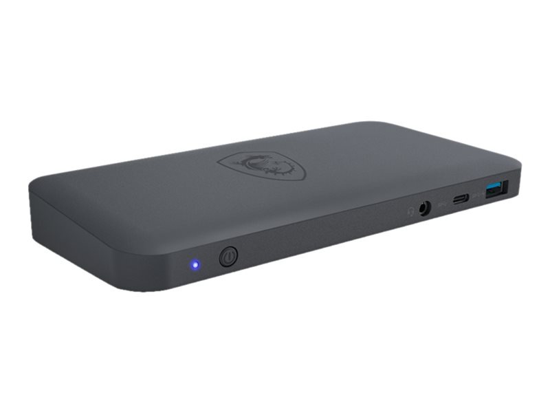MSI USB-C Docking Station - docking station - USB-C 3.2 - HDMI, 2 x DP - Gi
