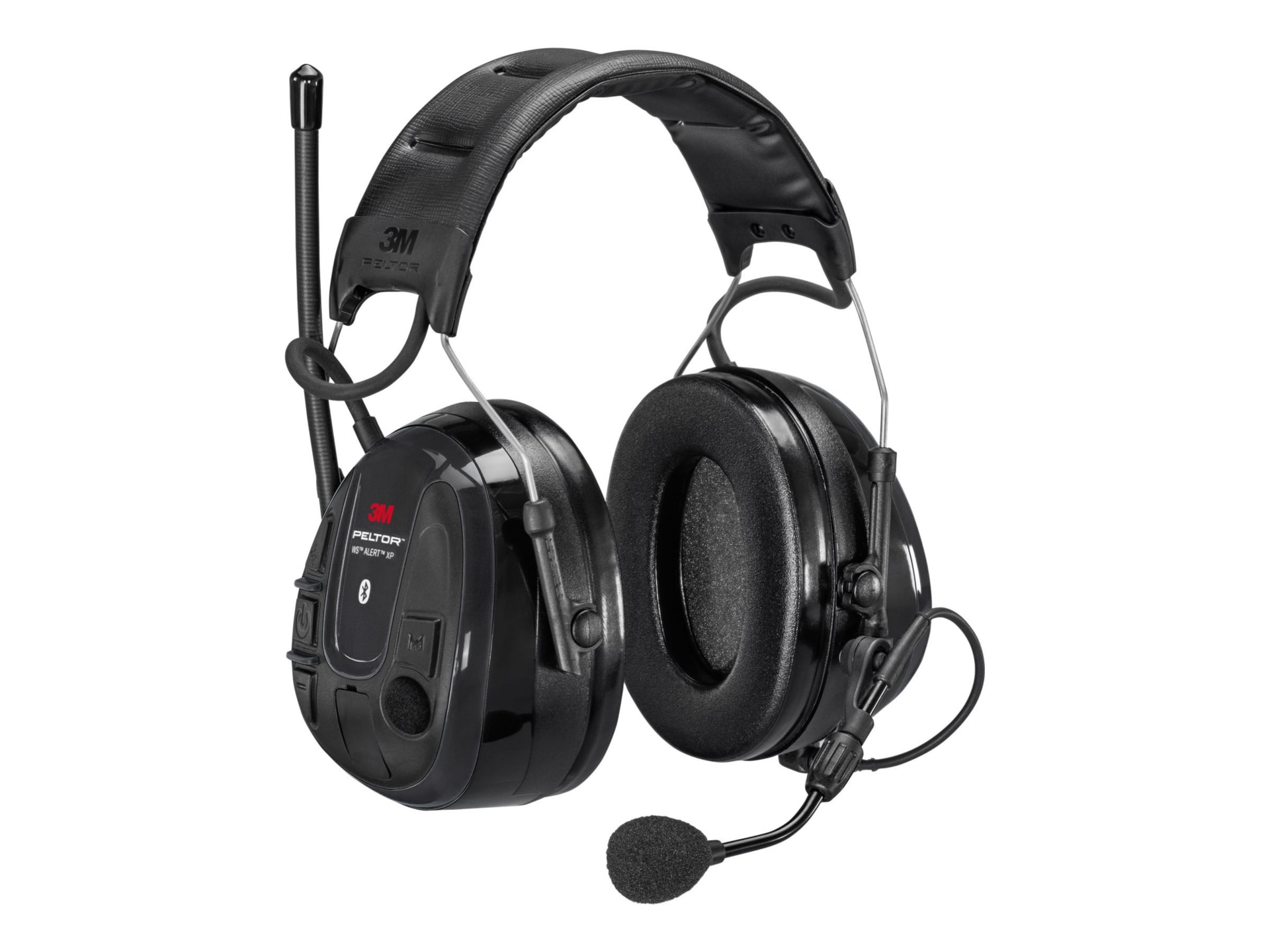 3M PELTOR WS ALERT XP MRX21A2WS6-NA - headset with radio - black