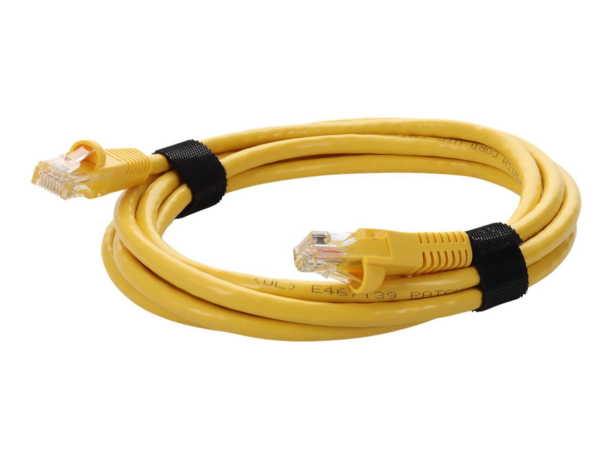 Proline 8ft Yellow CAT 6 PVC Ethernet Cable Snagless Bubble Boot RJ-45 M/M