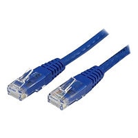 StarTech.com 3 ft. CAT6 Ethernet cable - 10 Pack - ETL Verified - Blue CAT6 Patch Cord - Molded RJ45 Connectors - 24 AWG
