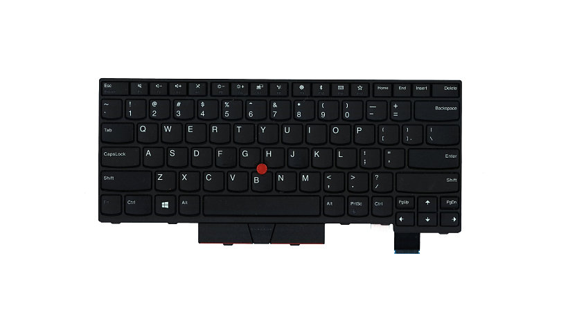 Lenovo - notebook replacement keyboard - with Trackpoint, UltraNav - QWERTY