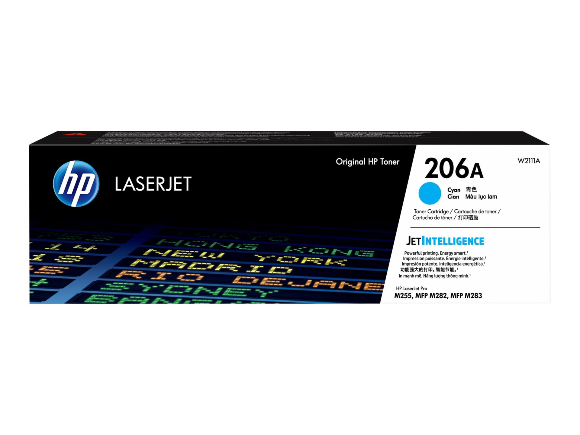 HP 206A Original Laser Toner Cartridge - Cyan - 1 Each