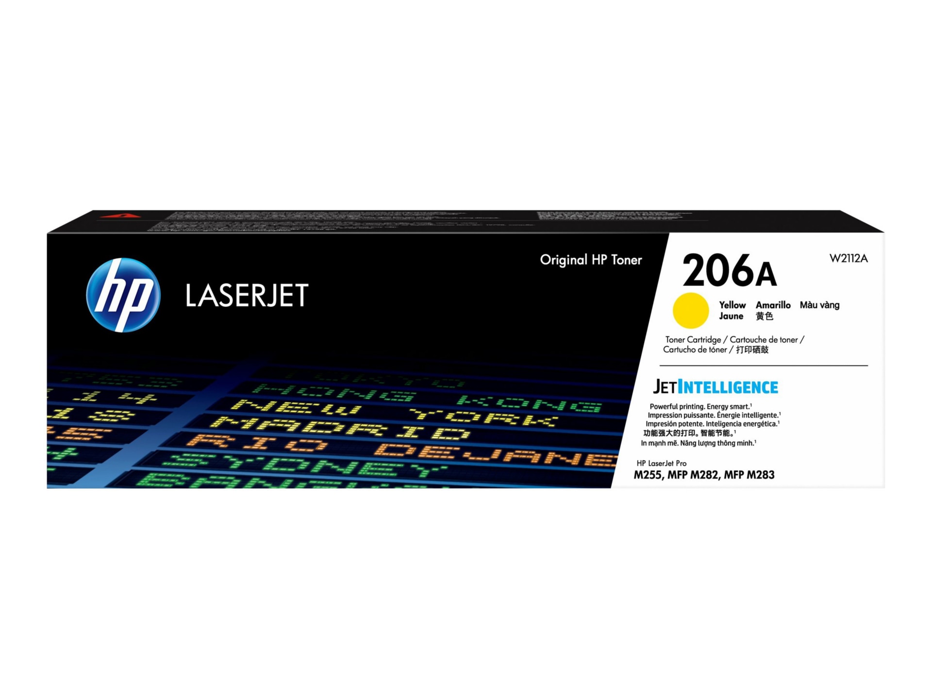 HP 206A Original Laser Toner Cartridge - Yellow - 1 Each