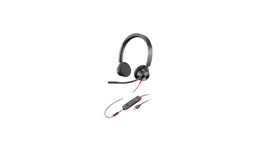 Poly Blackwire 3325 - Microsoft Teams - micro-casque