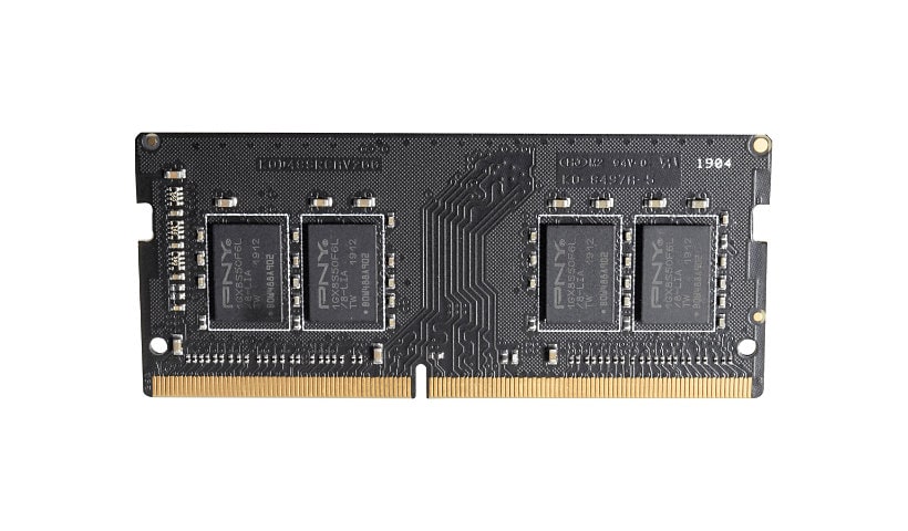 PNY - DDR4 - module - 8 GB - SO-DIMM 260-pin - 2666 MHz / PC4-21300 - unbuffered