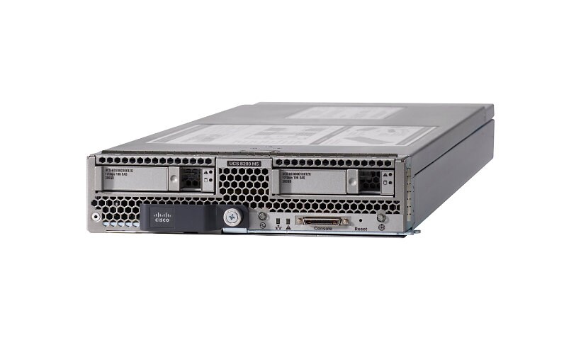 Cisco UCS SmartPlay Select B200 M5 - blade - Xeon Silver 4210R 2.4 GHz - 192 GB - SSD 2 x 240 GB