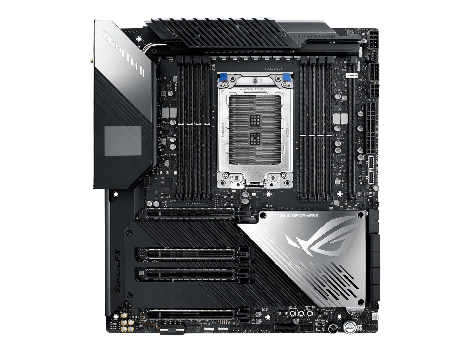 Asus ROG Zenith II Extreme Alpha - motherboard - extended ATX - Socket sTRX