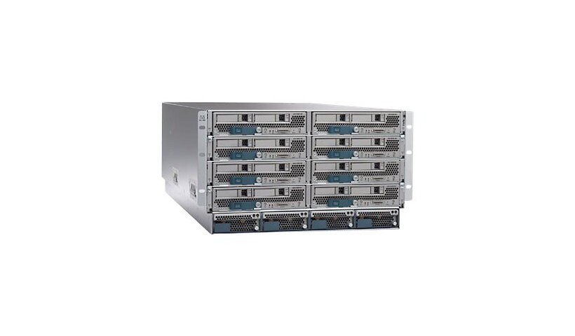 Cisco UCS 5108 Blade Server Chassis SmartPlay Select - rack-mountable - 6U - up to 8 blades - TAA Compliant