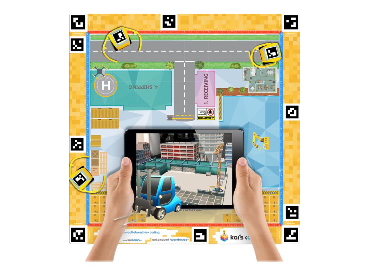 Teq Kai's Clan Automated Warehouse AR VR Adventure Mat