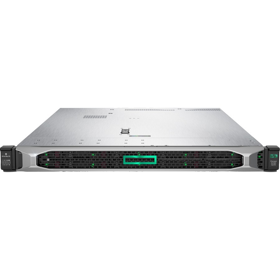 HPE ProLiant DL360 G10 1U Rack Server - 1 x Intel Xeon Silver 4210R 2.40 GHz - 16 GB RAM - Serial ATA/600, 12Gb/s SAS