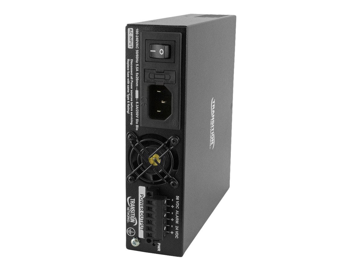 Transition Networks Lantronix 345W Stand-Alone Hardened Power Supply for Network Switch