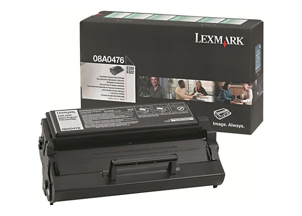 Lexmark Return Program 08A0476 Black Toner Cartridge
