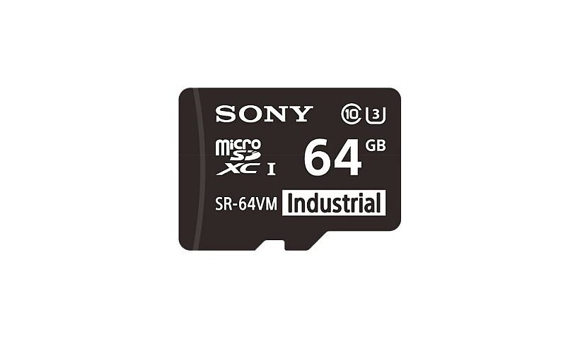 Sony SR-VM series SR-64VMA - flash memory card - 64 GB - microSDXC UHS-I
