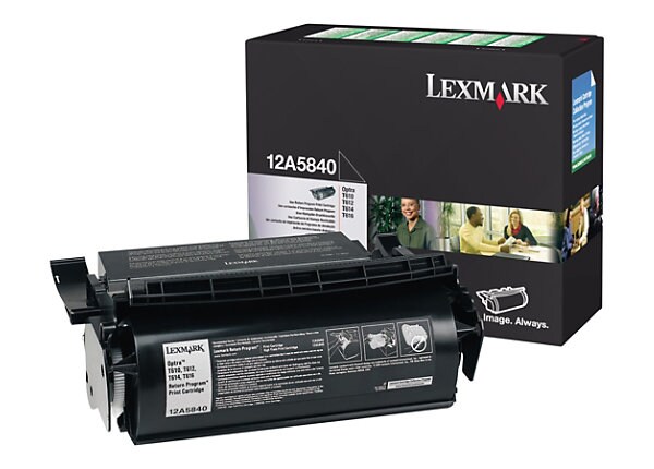 LEXMARK BLK PREBATE TONER OPTRA T610