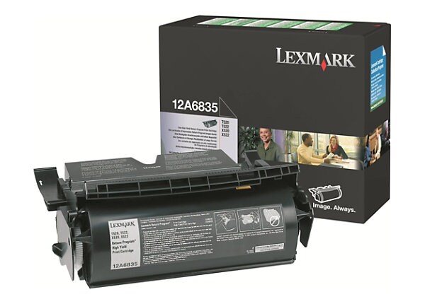 LEXMARK BLK HI-YIELD PREBATE TONER: