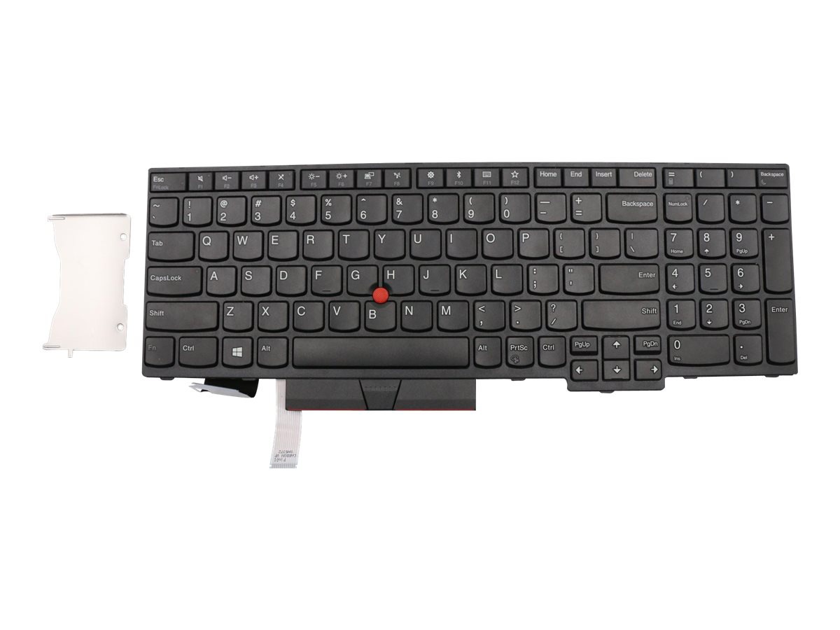 Lite-On - notebook replacement keyboard - with ClickPad, Trackpoint - QWERT