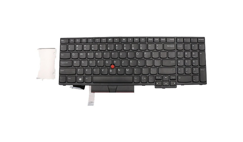 Lite-On - notebook replacement keyboard - with ClickPad, Trackpoint - QWERT