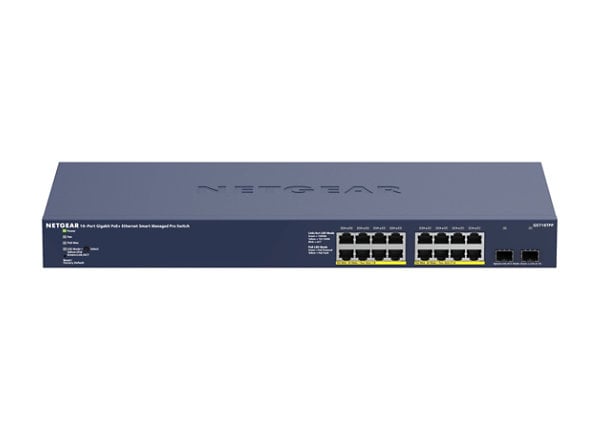 NETGEAR 16PT GBIT POE+ SMART SWITCH