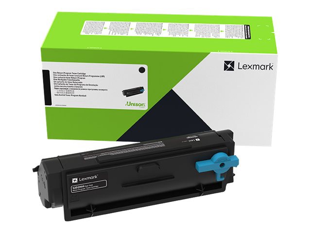 Lexmark Contract - High Yield - black - original - toner cartridge