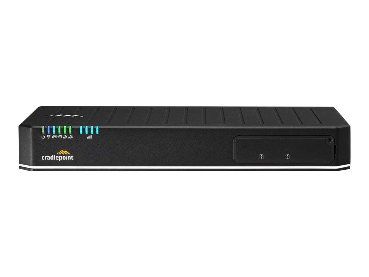 Cradlepoint E3000 Series Enterprise Router E3000-C18B - wireless router - WWAN - Wi-Fi 6 - desktop, rack-mountable,