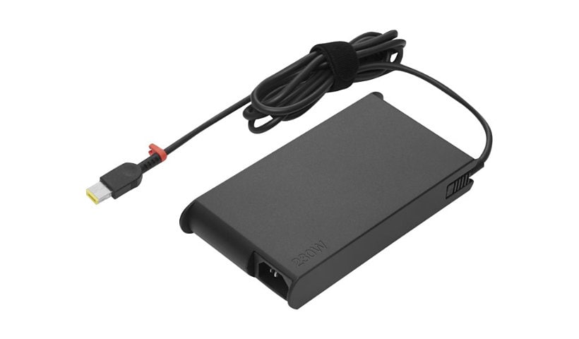 Lenovo ThinkPad 230W Slim AC Adapter (Slim-tip) - power adapter - 230 Watt
