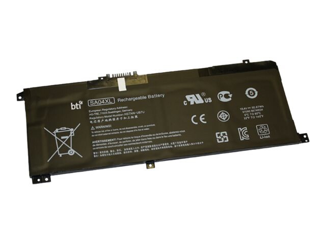 BTI - notebook battery - Li-pol - 3470 mAh - 53 Wh