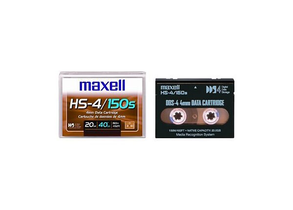 Maxell - DAT x 1 - 20 GB - storage media