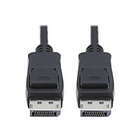 Tripp Lite DisplayPort 1.4 Cable w Latching Connectors 8K HDR M/M Black 6ft
