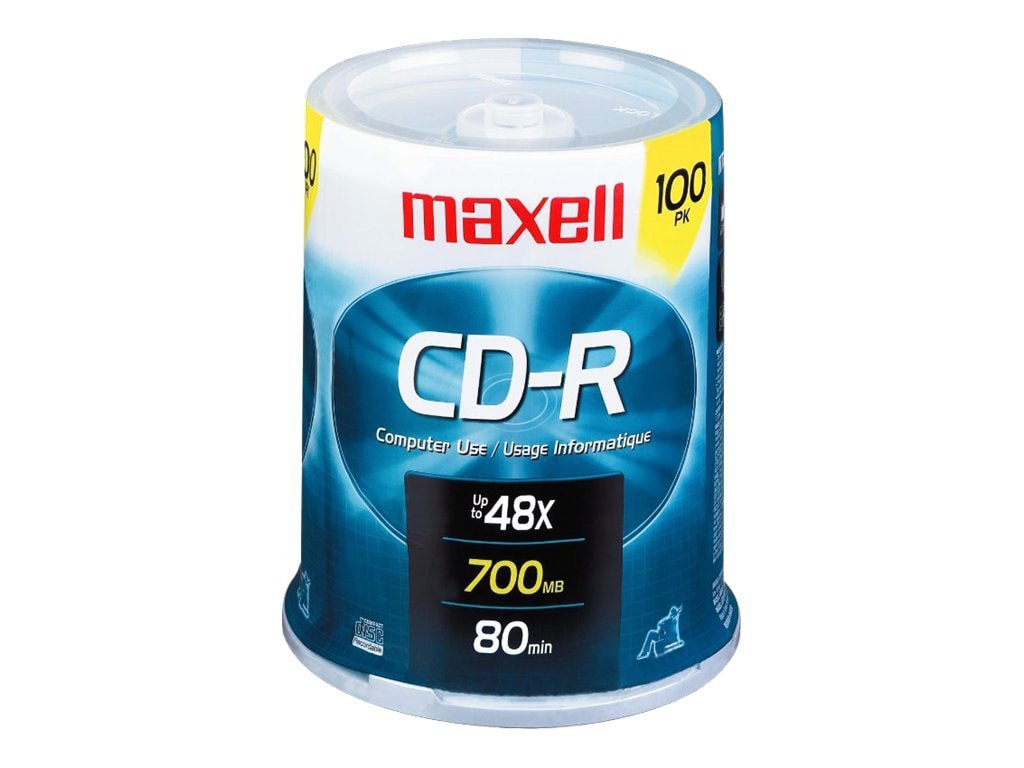 Maxell - CD-R x 100 - 700 Mo - support de stockage