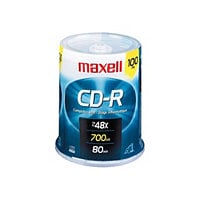 Maxell - CD-R x 100 - 700 Mo - support de stockage