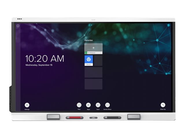 SMART Board 6086S Pro interactive display with iQ 86" LED-backlit LCD displ
