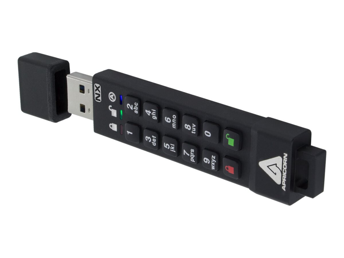 Apricorn Aegis Secure Key 3NX - clé USB - 64 Go