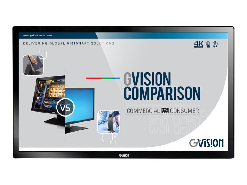 GVision I55ZI 55" LED display - 4K